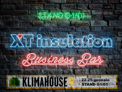 XT insulation sarà al KLIMAHOUSE 2020